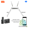 Khóa Cửa Gỗ FaceID Vân Tay Thẻ Từ Mã Số Wifi Tuya DL25v2 Pro