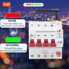 Aptomat Tổng Bảo Vệ Quá Áp, Thấp Áp, Quá Dòng 63A Tuya SHP-IO3