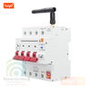 Aptomat Tổng Bảo Vệ Quá Áp, Thấp Áp, Quá Dòng 63A Tuya SHP-IO3