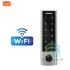 Bộ Kiểm Soát Cửa Vân Tay Mã Số Thẻ Từ Cho Nhà Trọ Chung Cư Mini Wifi Tuya KSC HF3