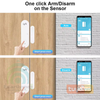 Cảm Biến Má Từ Báo Động Mở Cửa Có Loa Wifi Tuya SHP-MA8v3