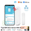 Cảm Biến Má Từ Báo Động Mở Cửa Có Loa Wifi Tuya SHP-MA8v3