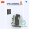 Công Tắc Wifi Tuya 6 Cổng 16A 220V Lắp Tủ Điện PN6