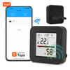 Trung Tâm Điều Khiển Hồng Ngoại Màn Hình LCD Hiển Thị Nhiệt Độ Độ Ẩm Wifi Tuya S07