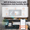 Trung Tâm Điều Khiển Hồng Ngoại Màn Hình LCD Hiển Thị Nhiệt Độ Độ Ẩm Wifi Tuya S07