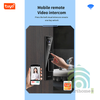 Khóa Cửa Gỗ Nhận Diện Gương Mặt FaceID Có Video Call Wifi Tuya S555 Max