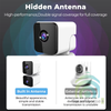 Camera Trong Nhà 2 Mắt 2 Màn Hình Wifi Độ Phân Giải 4M Tuya SHP-CI24