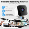 Camera Trong Nhà 2 Mắt 2 Màn Hình Wifi Độ Phân Giải 4M Tuya SHP-CI24