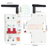 Aptomat Tổng Bảo Vệ Quá Áp, Thấp Áp, Quá Dòng 63A Tuya SHP-IO3