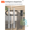 Khóa Bluetooth Chữ U Vân Tay Mã Số Thẻ Từ Tuya SHP-U3