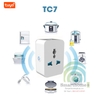 Ổ Cắm Wifi Chân Đa Năng Đo Công Suất Tiêu Thụ 15A Tuya TC7