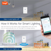 Công Tắc Đèn Cảm Biến Chuyển Động Thông Minh Gắn Tường Wifi Tuya WSPIR1