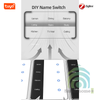 Công Tắc Cao Cấp ZigBee Hình Chữ Nhật Tuya ZCT25-DIY-US