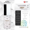 Công Tắc Cao Cấp ZigBee Hình Chữ Nhật Tuya ZCT25-DIY-US