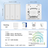 Công Tắc Thông Minh Kiêm Cảm Biến Radar Zigbee Hình Vuông Tuya ZCTR25-EU