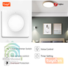 Công Tắc Dimmer Độ Sáng Đèn Hình Vuông Zigbee Tuya SHP-ZDM3