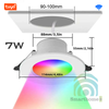 Đèn LED Downlight Âm Trần Đổi Màu Theo Nhạc Zigbee Tuya SHP-ZHUE3