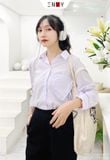  Sơ Mi Học Sinh Tay Dài 