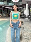  Croptop Thổ Cẩm 