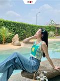  Croptop Thổ Cẩm 