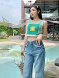  Croptop Thổ Cẩm 