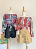  Áo Crotop Họa Tiết 