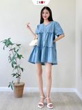  Đầm BabyDoll Denim 