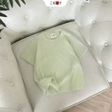  Áo Thun Gân Basic 