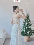  Đầm Linen Cut Out 