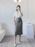  Sơ Mi Cổ Sen Và Vest 
