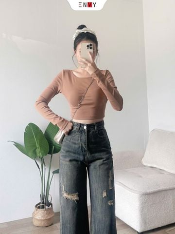  Áo Thun Dây Chéo Lưng 