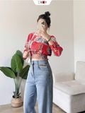  Áo Crotop Họa Tiết 