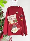  Áo Len Merry Christmas Kèm Đèn 