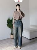  Áo Thun Croptop Tay Dài 