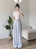  Áo Thun Trơn Croptop 