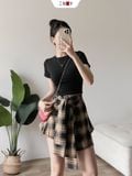  Áo Thun Trơn Croptop 
