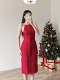 Đầm Bố 2 Dây 
