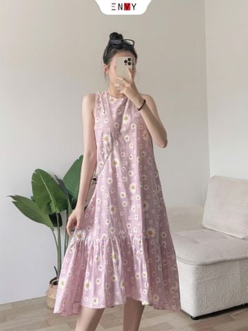  Đầm Tầng Hoa Cúc 