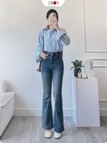  Jeans Ống Loe 