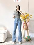  Jeans Ống Loe 