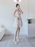  Đầm Dây Hở Lưng 
