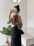  Áo Crotop Họa Tiết 