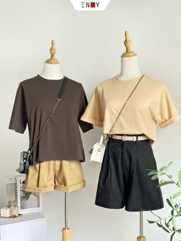  Áo Thun Xẻ Sau Kiểu 