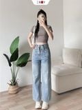  Áo Thun Trơn Croptop 