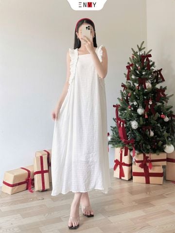  Đầm 2 Dây Bèo Vai 