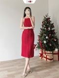  Đầm Bố 2 Dây 