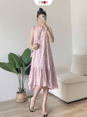  Đầm Tầng Hoa Cúc 