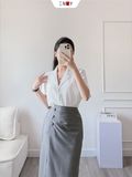  Sơ Mi Cổ Sen Và Vest 