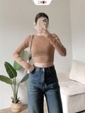  Áo Thun Cut Out Lưng 