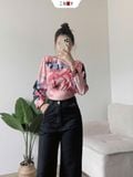  Áo Crotop Họa Tiết 